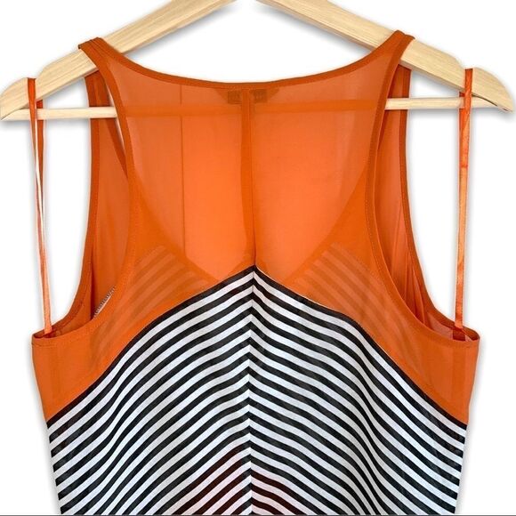 Naked Zebra Striped V Neck Tank Top - Picture 5 of 5